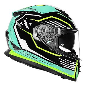 Capacete Norisk FF302 Soul 2 Factor Black/Yellow