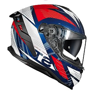 Capacete Norisk Strada II ST White/Blue/Red