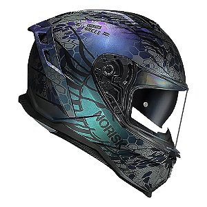 Capacete Norisk Strada II Cobra Blue