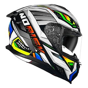 Capacete Norisk Strada II Reptel Red/Blue