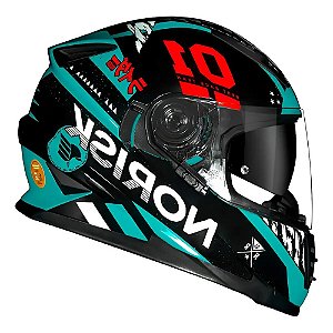 Capacete Norisk Soul Tokyo Green
