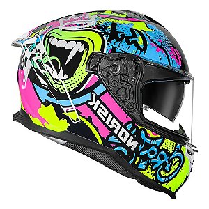 Capacete Norisk Strada II Wow Preto