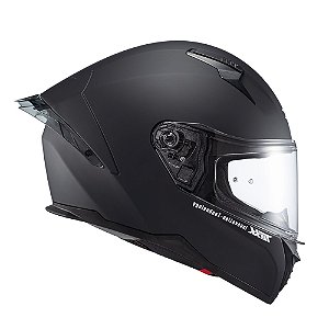 Capacete Texx Raptor Solid Preto Fosco