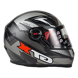 Capacete FW3 GTX Rapid Preto Fosco/Grafite