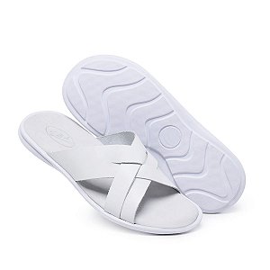 Chinelo Masculino de Couro Chinelo de Dedo em Couro - Lançamento 2023