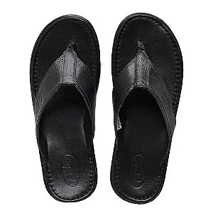 Chinelo masculino de couro lançamento 2022