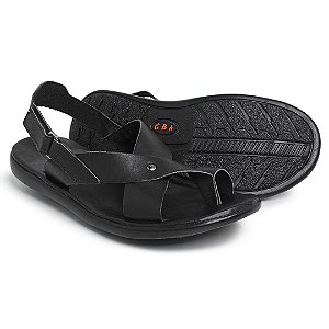 Sandália Masculina de Couro