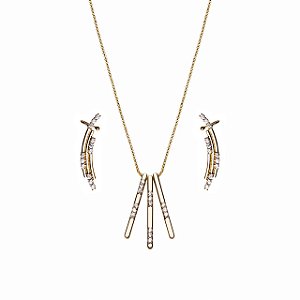 Conjunto Palito Cristal
