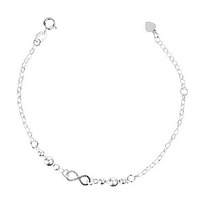 Pulseira Infinito Prata 925