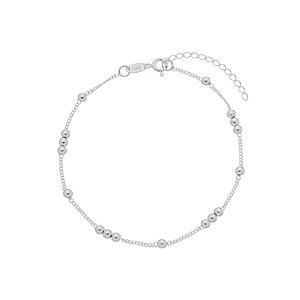 Pulseira Bolinhas Prata 925