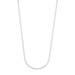 Corrente Piastrine 3mm 50cm Prata 925