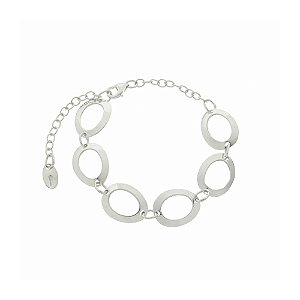 Pulseira Elos Lisa Prata 925
