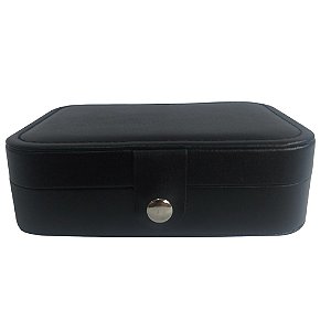 Porta joias preto médio