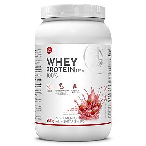 Whey Protein USA Morango 900g