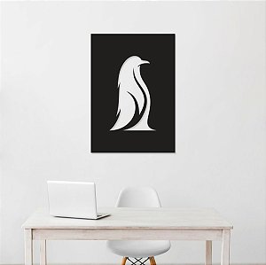 Quadro Pinguim Real