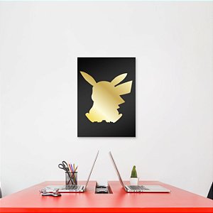 Quadro Pikachu Amarelo