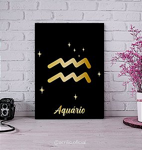 Quadro Signo Aquario