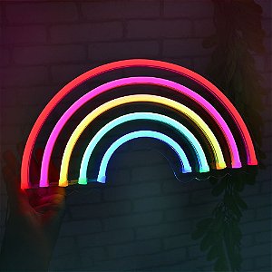 Neon Led Arco - íris