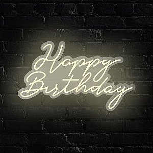 Neon Led - Happy Birthday