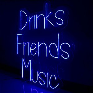 Neon Led - Drinks, Friends, Music