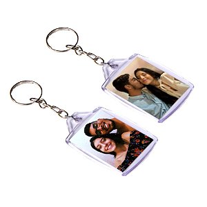 Chaveiros Personalizados Em Acrílico - 3x4