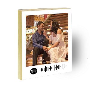 Polaroid de Mesa com QR Code