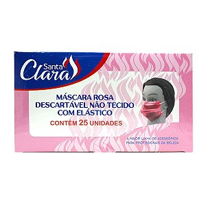 MASCARA ROSA DESC.C/ELAST.C/25 SANTA CLARA