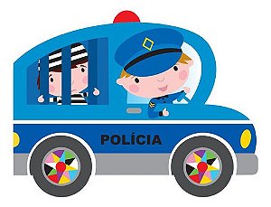 Livro Sobre Rodas O Carro da Polícia