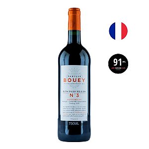 Vinho Les Parcelles N.3 Saint Emilion 2018 750ml