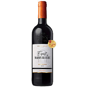 Vinho Esprit de Maison Blanche Rouge - AOC Bordeaux 2022 750ml