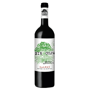 Vinho Sin Culpa Malbec 2021 750ml