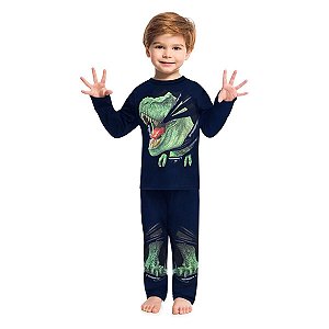 Pijama Masculino Kyly Dinossauro T-rex