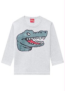 Camiseta Manga Longa Dino Kyly