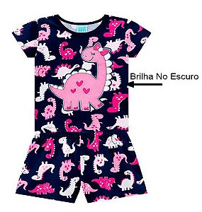 Pijama Feminino Kyly Dinossauros