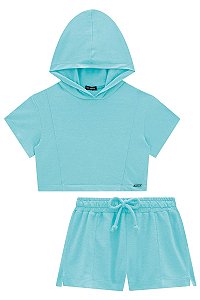 Conjunto Vic&Vicky Blusa e Shorts em Moletinho