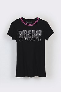 Blusa Canelada Preta Dream Perfumaria