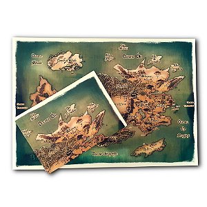 Mapa do Mundo de Bhardo