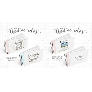 Livro do Namorado Álbum de memórias - namorados Personalizado Nome Na Capa