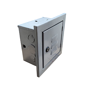 Caixa de Telefone Embutir CIE DG2 20X20X12 Cinza