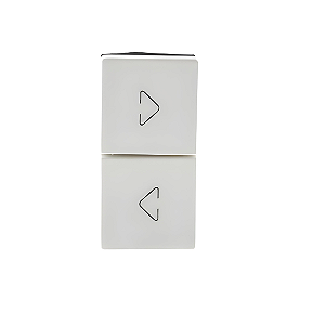 Módulo Pulsador a Reversão Branco 10A - Pial Plus+
