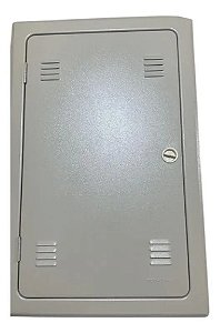 Quadro De Distribuição 36ul/nema Embutir C/ Barra 100a Ferro