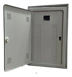 Quadro De Distribuição 36ul/nema Sobrepor C Barramento 100a Ferro