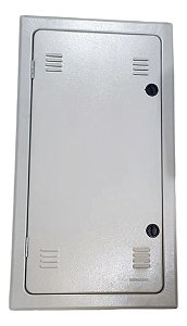 Quadro De Distribuição 44ul/nema Embutir C/ Barra 100a Ferro