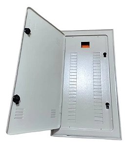 Quadro De Distribuição 44ul/nema Sobrepor C Barra 100a Ferro