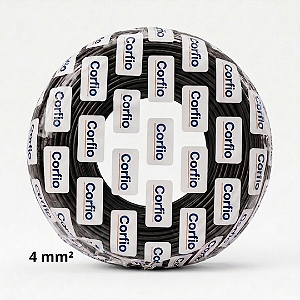 Cabo Flexível 4,0mm Corfio 750V Antichamas Rolo 100m
