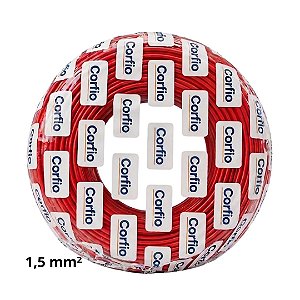 Cabo Flexível 1,5mm Vermelho 750V Corfio (Rolo com 100m)