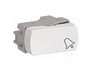 Módulo Pulsador Campainha Branco 10A 250V Miluz S3B72460