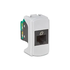 Modulo Tomada RJ45 Cat5e Branco Miluz Schneider S3B74100