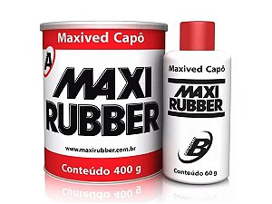 Adesivo Maxived Capô Branca 400g Catalizador Maxi Rubber