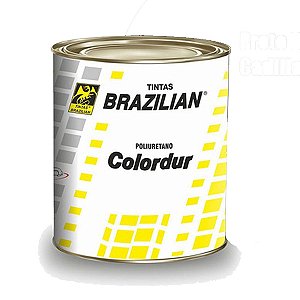 Tinta Esmalte PU Brazilian Poliuretano 675ml Preto Fosco